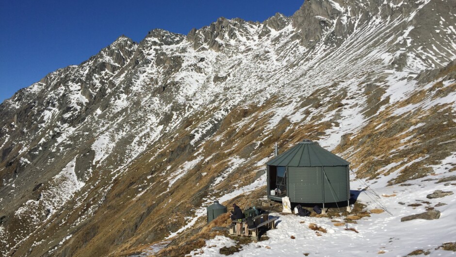 Kelly Hut, Mt Larkins.