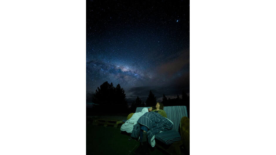 Seats, mattresses, blankets are provided  to make sure you are warm and comfortable when you are doing stargazing.