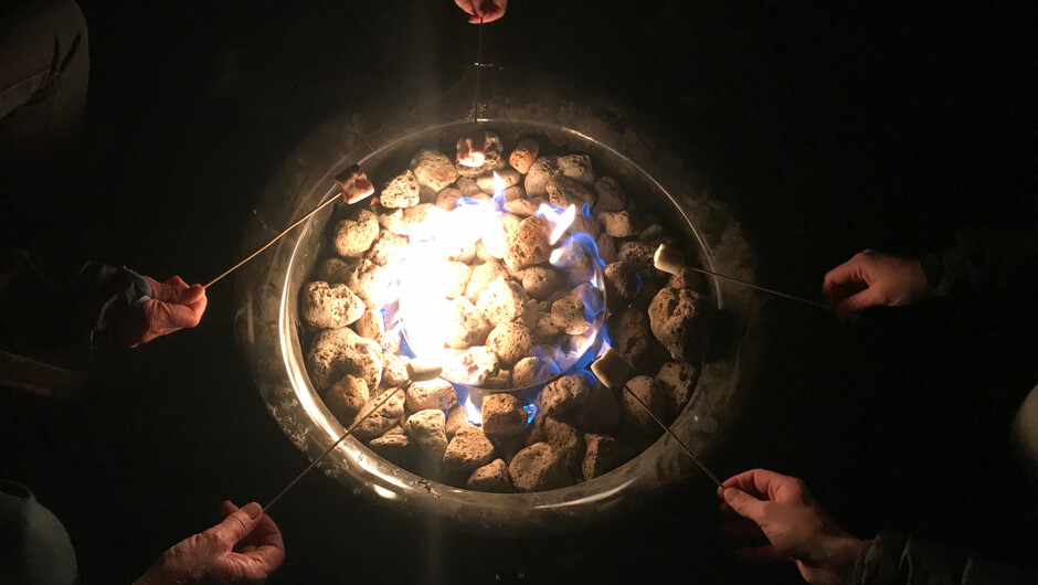 Who doesn't want toasted marshmallows in the cold nights of Lake Tekapo?
