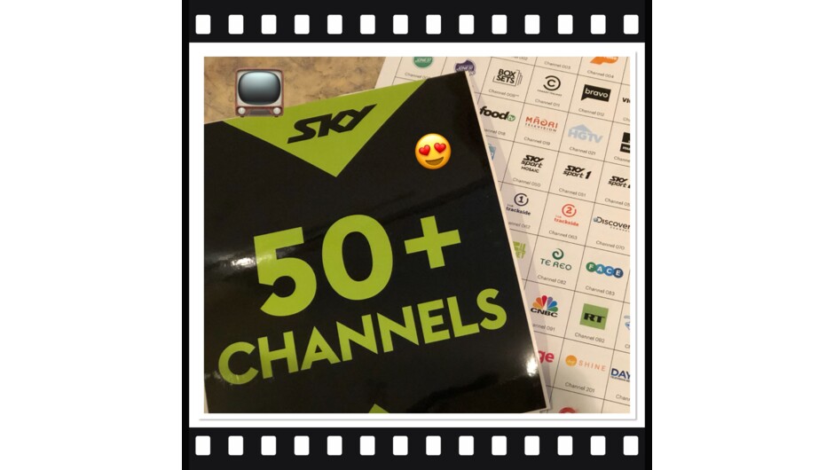 50+ Sky channels including sport