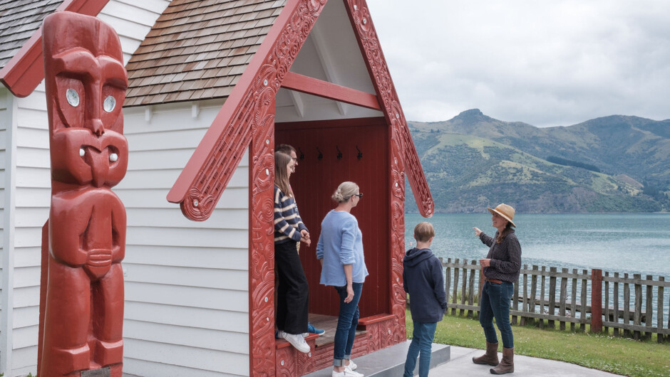 Visit Ōnuku Marae to hear the real stories of New Zealand’s Māori history and culture with an expert local guide.