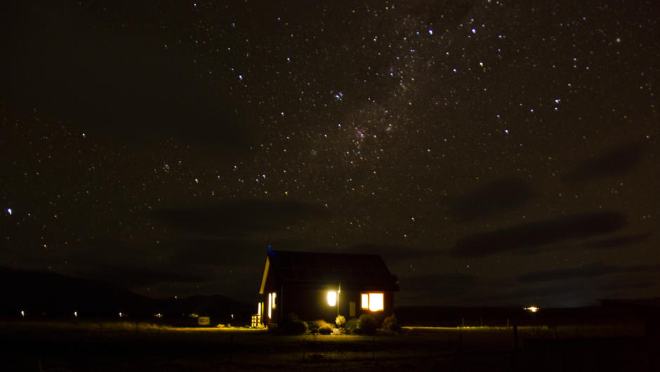 Star gazing in the Mackenzie Night Sky Reserve.