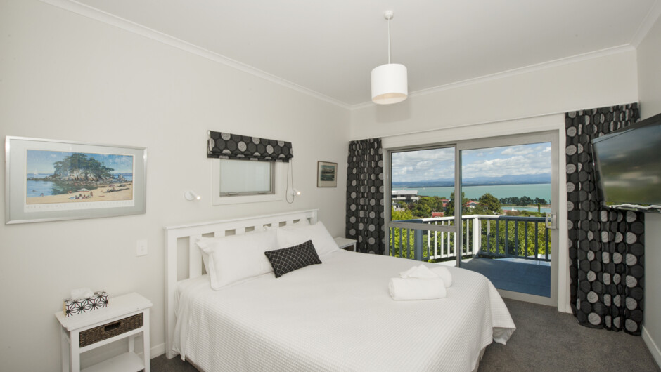 Stunning master suite with Queen bed, Views, Walk-in robe & stunning ensuite bathroom