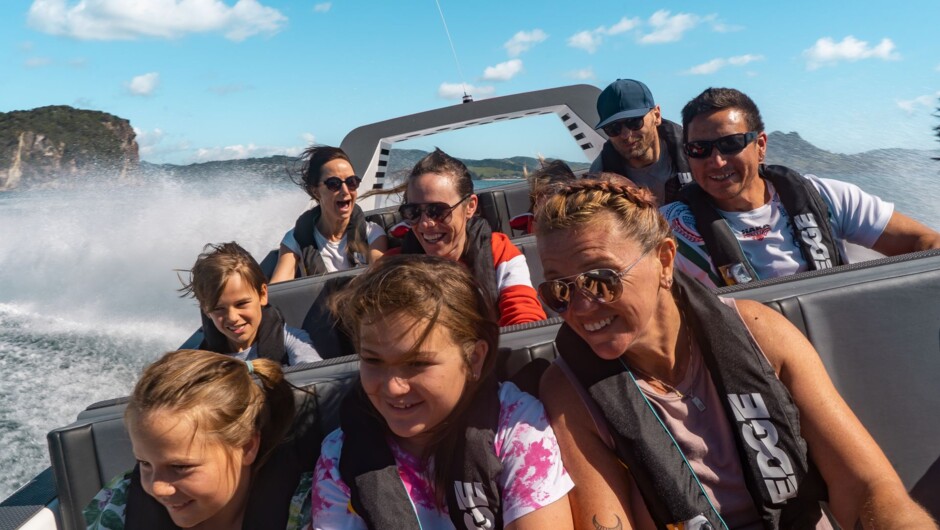 Keen to get your family or group out on Cathedral Cove Jet? Contact us for private bookings