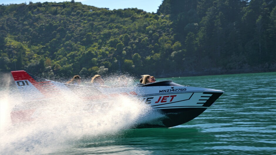 One of the most exciting things to do in Whitianga! Cathedral Cove Jet gets you there faster