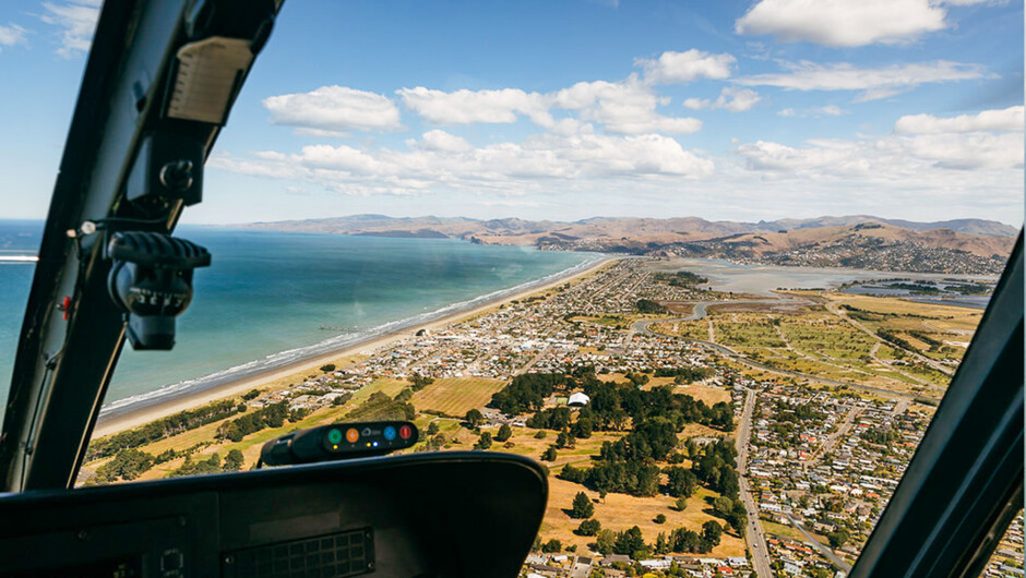 Flying by the Coastline