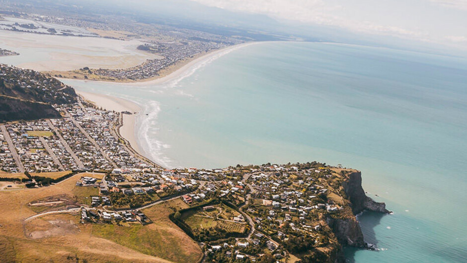 Views of Christchurch City&#039;s beautiful coastline