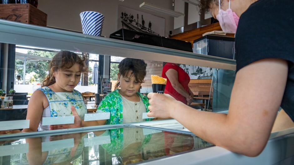 How about ending your visit to the Navy Museum with a yummy ice cream from Torpedo Bay Cafe?