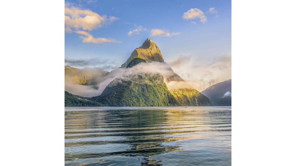 A beautiful morning in Milford Sound.