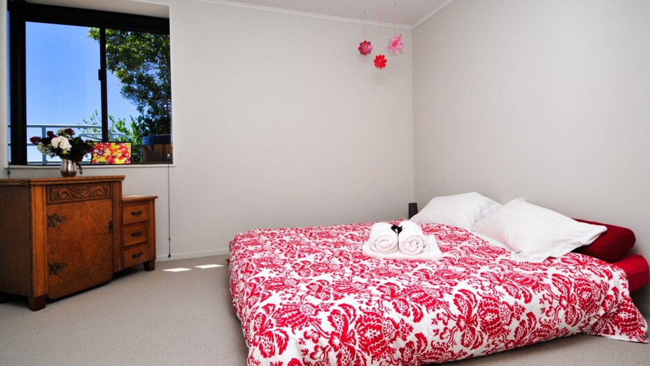 Bedroom 3 (Downstairs) now replaced with true Queen bed (Bedroom 4 also offers true Queen bed - not photographed)