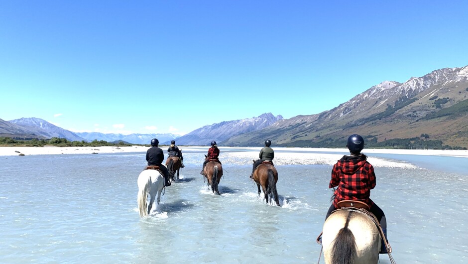 A sunny day on the Dart River.