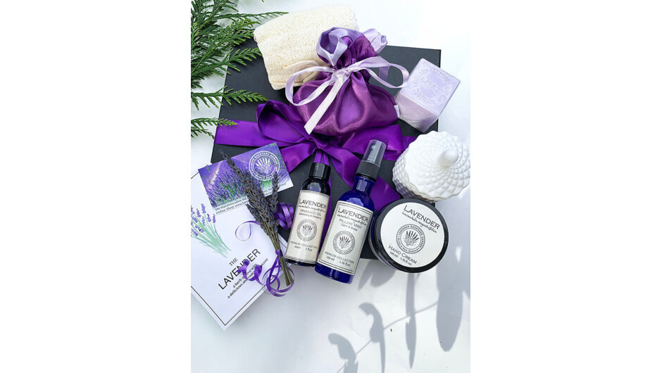 Lavender Git Box/ Gift Basket