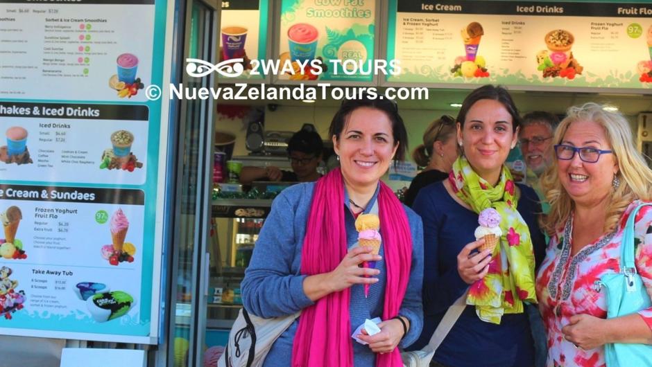 Enjoy the real New Zealand natural ice-cream