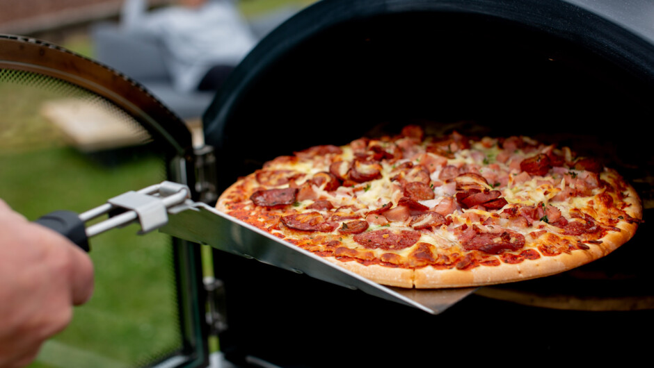 Complimentary pizza ovens and BBQs.