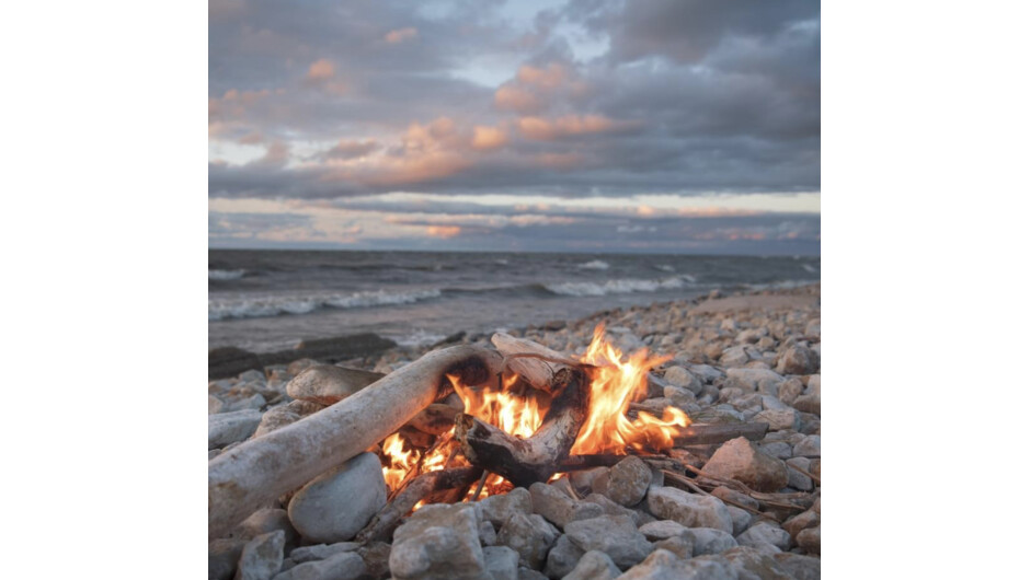 Beach Walks and Camp Fires. Our beautiful beach really is a true fossicking beach, try your luck, you never know you might just find Ross' next golden "Roddy Nugget" - now that would be exciting. Or you may find some beautiful Pounamu,