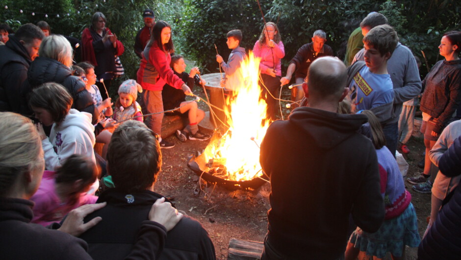 On busy evenings we may have a campfire, so pack the marshmallows! (not guaranteed due to weather and firewood).