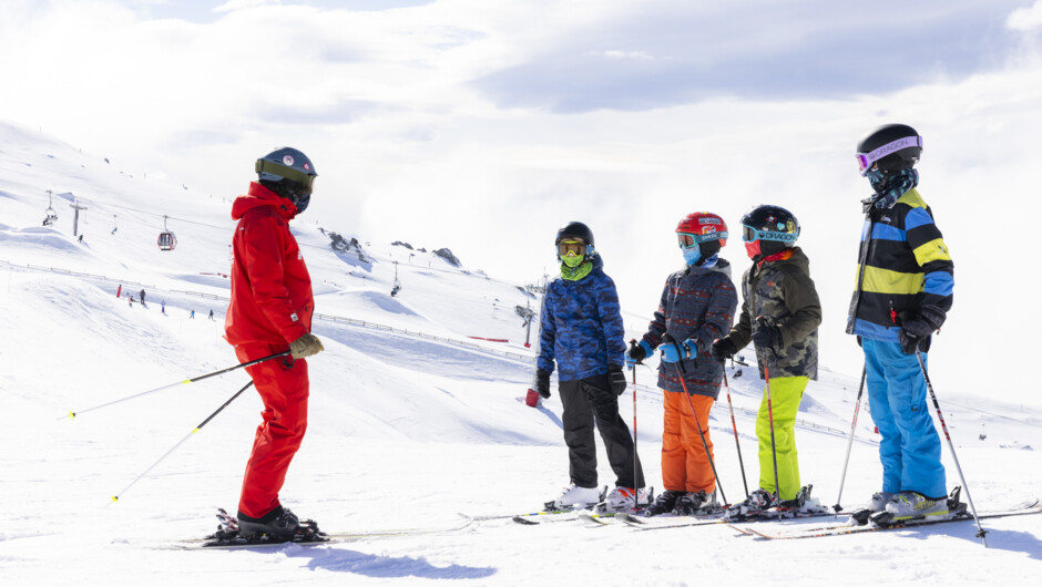 Child Group Lessons at Cardrona Alpine Resort