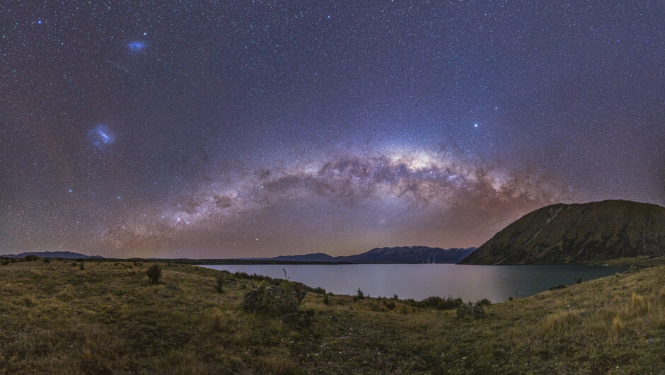 Milky Way Panorama of 22 images here can be taken in the later months from July to October. Post Processing is recommended to add to this tour as an extra day.