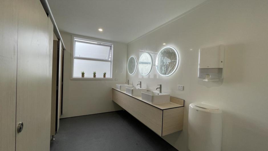 Modern shared bathrooms