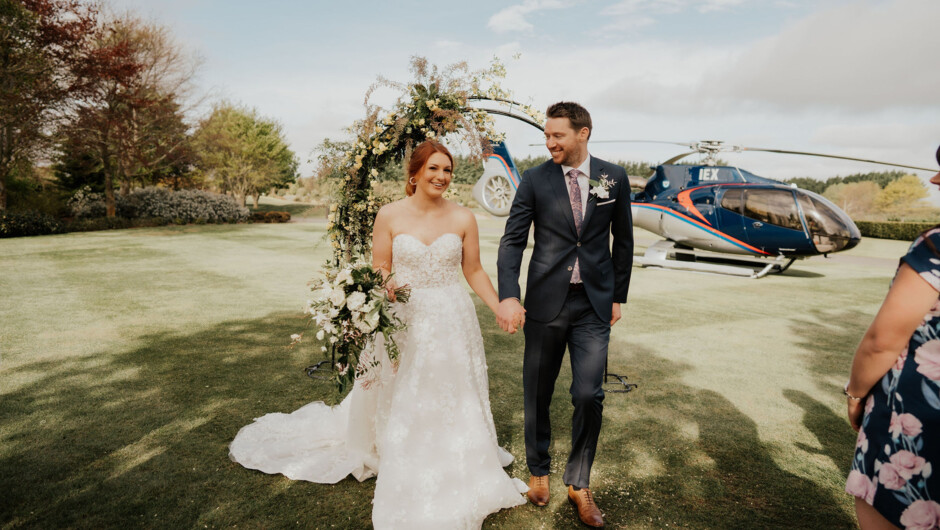 Experience the beauty of an elopement or micro wedding when you book your Luxury Helicopter Experience with Collective Concepts.