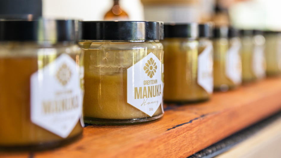 Finish the tour off with a full honey tasting back in the shop - we have so many different honey types that are native to New Zealand for you to try.
