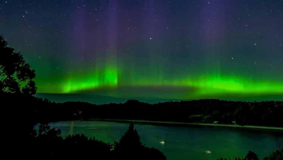 Aurora Australis / Southern Lights over Stewart Island
