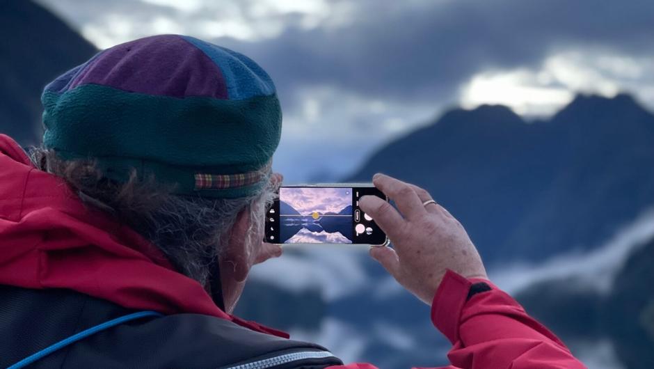Capturing the moment in Fiordland