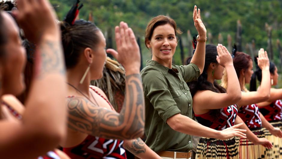 Experiencing traditional Maori culture