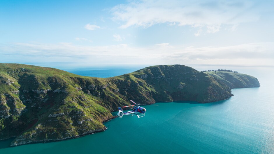 Akaroa to Christchurch and Canterbury. Hop off your cruise ship and onboard our helicopter to experience our region