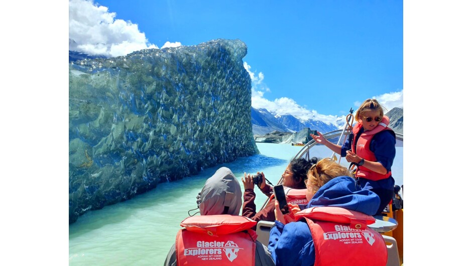 Glacier Explorers - get up close to the ice.