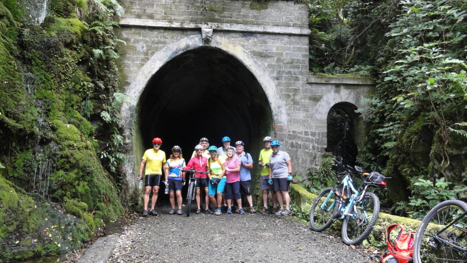 Emerging from Middle Earth - Remutaka Cycle Trail.