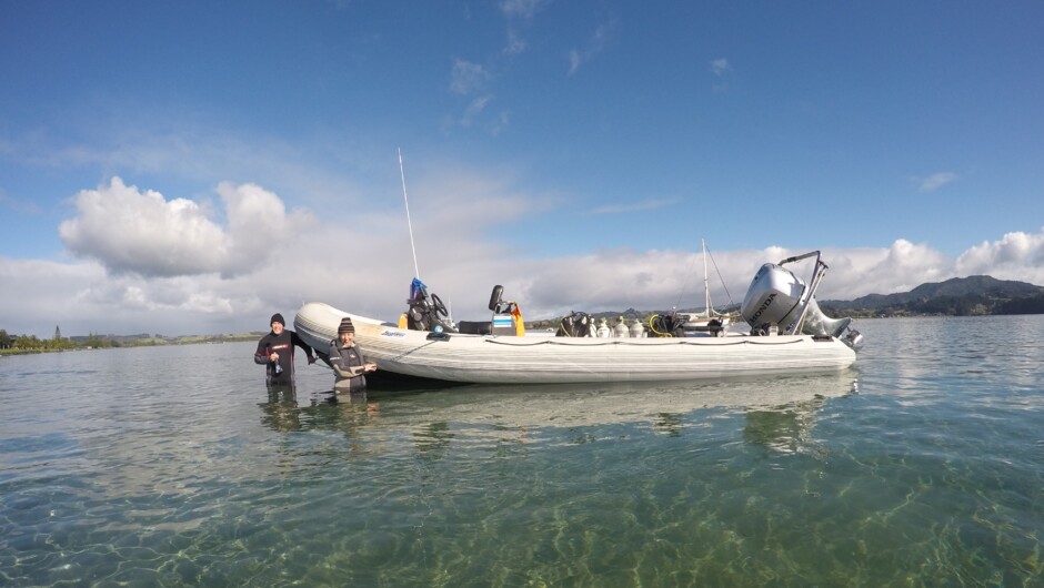 Midnight Diver - 7 metre Humber Destroyer Rigid Inflatable Boat.