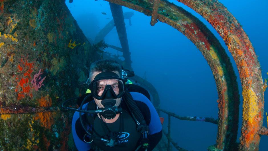Canterbury Wreck in the Bay of Islands