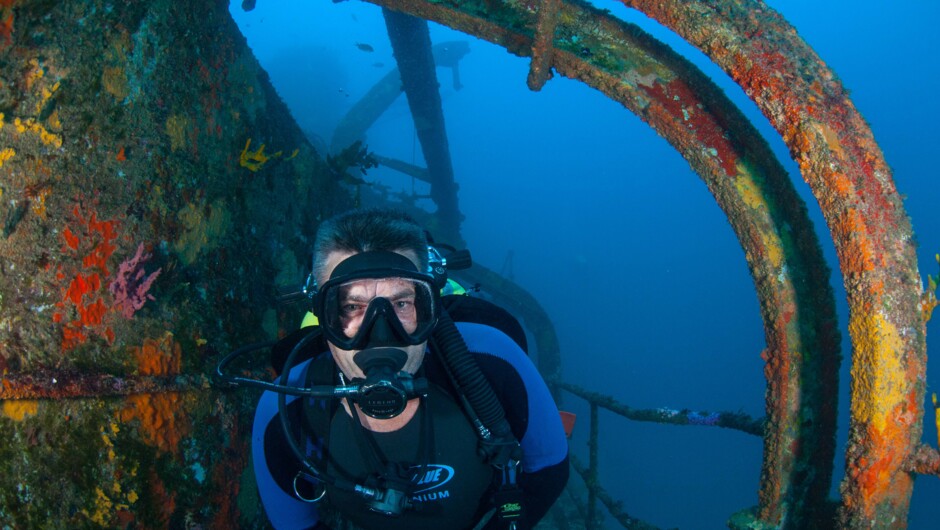 Canterbury Wreck in the Bay of Islands