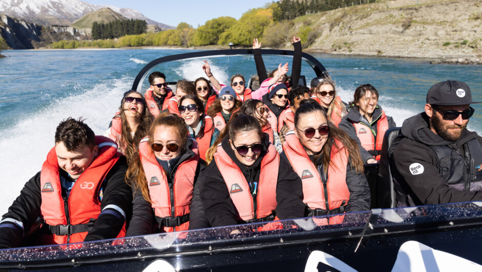 Queenstown Jet Boat Tours down the Kawarau River