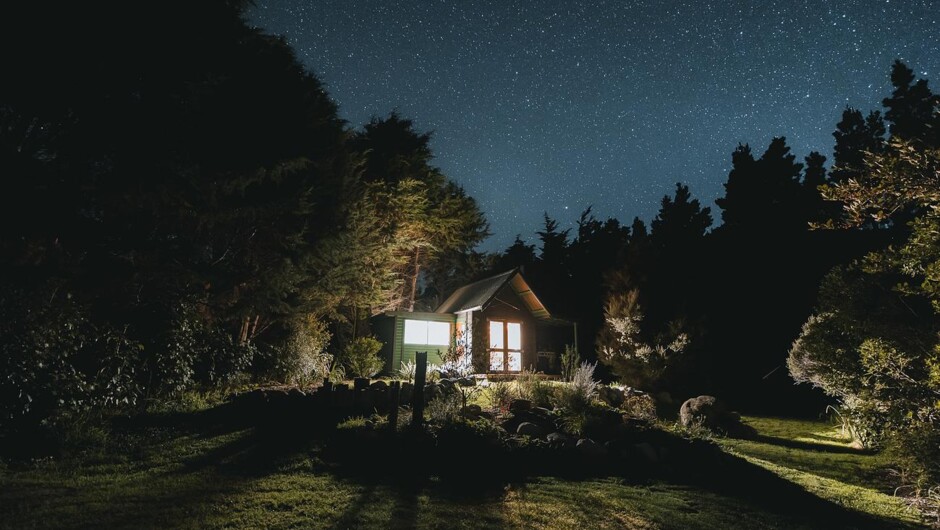 Experience beautiful star filled evenings up under the mountains.