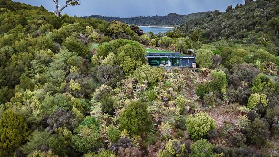 Cocooned in the bush canopy, for you to look out, and no one else to look in.