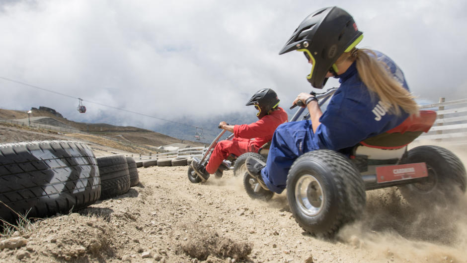 Mountain Carting at Cardrona Alpine Resort - A need for speed!