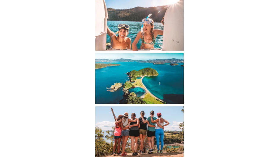 Connect with new friends to the pillars of health, to nature and the crystal blue waters around the Bay of Islands – all from the luxury of our own iconic tall ship.