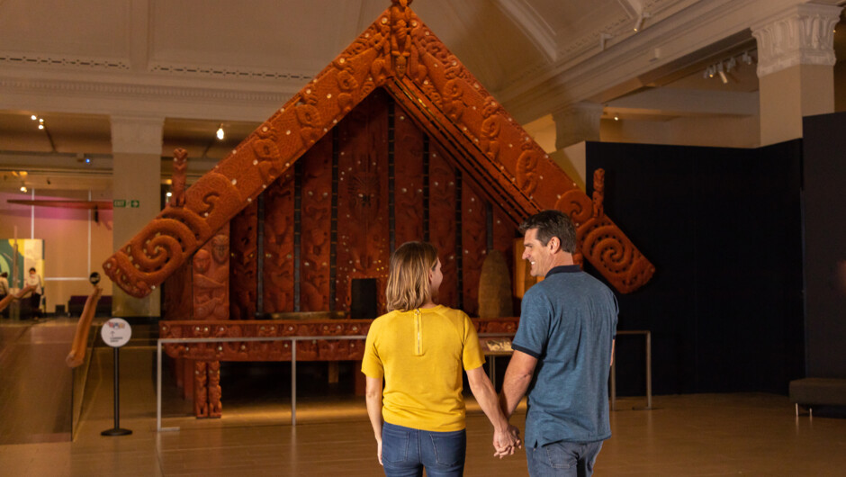 Learn about Maori history and culture at Auckland Museum