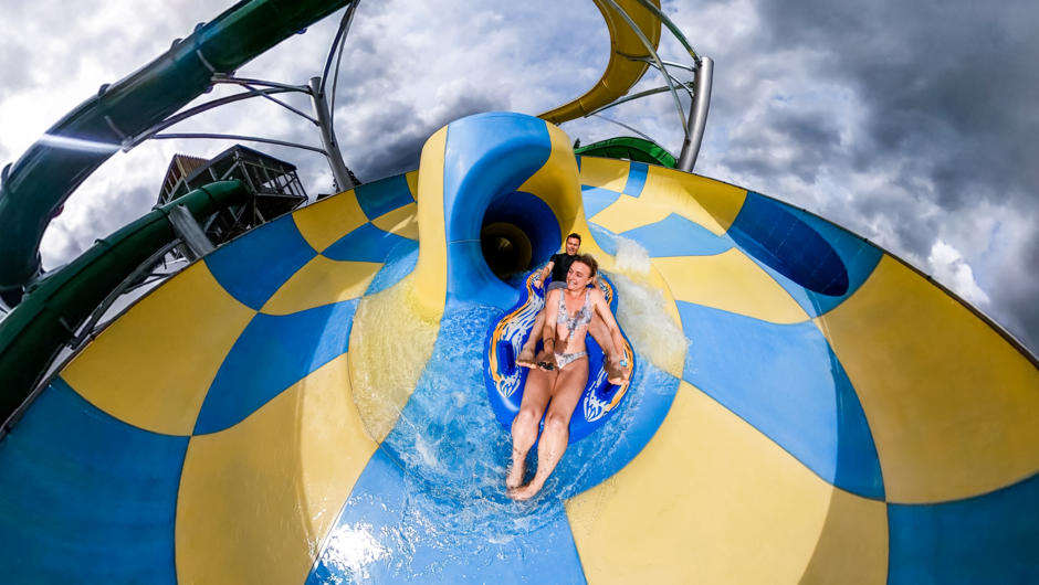 Our original aquatic thrill ride - Superbowl.