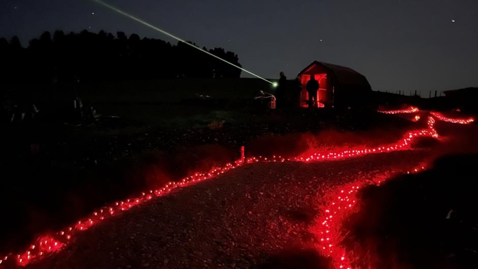 Our dark skies need to be protected and our night vision preserved so at Star Safari we support the dark sky initiatives happening around New Zealand. We also use red lights around our stargazing site to preserve you night vision and to mark out the safe 