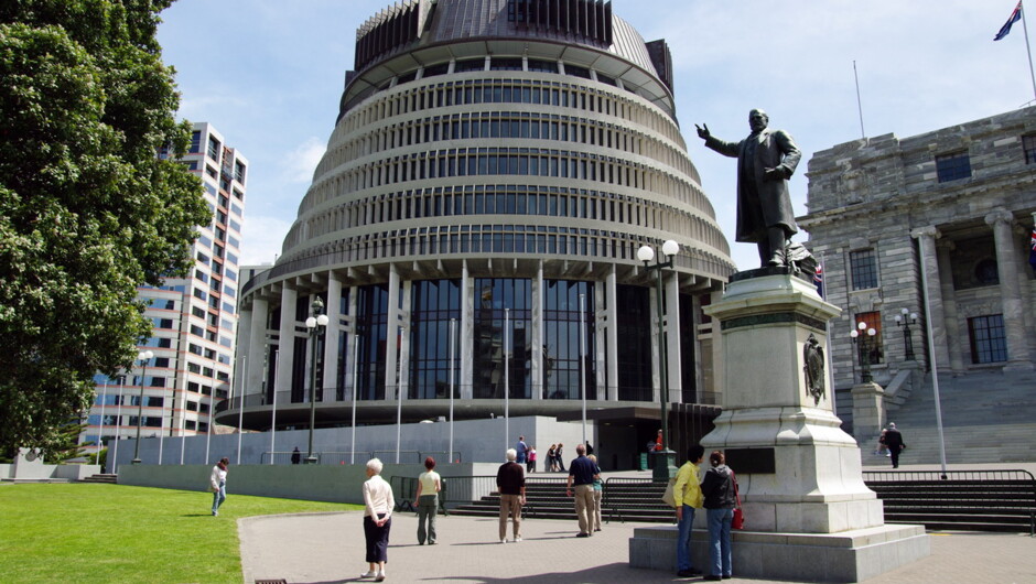 See the sights of Wellington and explore the Parliament grounds