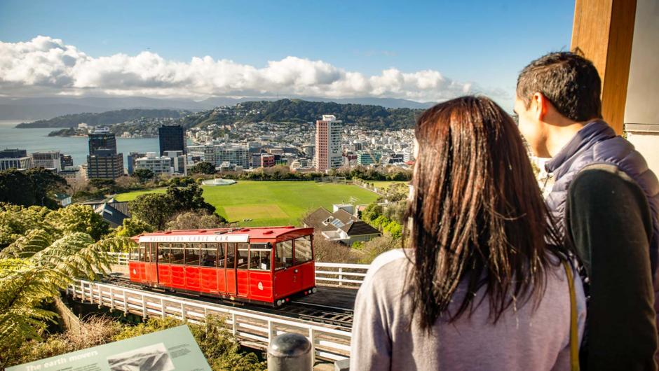 Join the Wellington city tour and experience the Cable Car