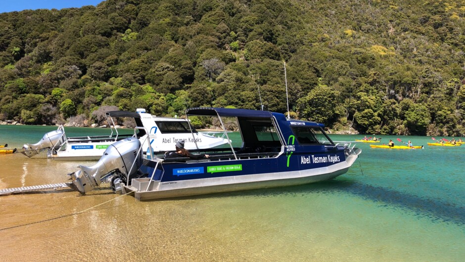Abel Tasman Kayaks water taxis