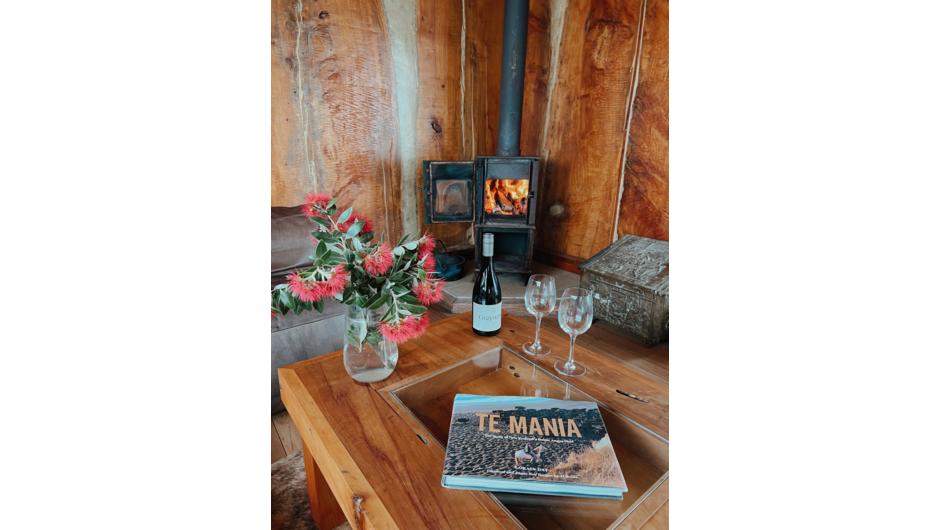 A bottle of Waipara red is included for all guests