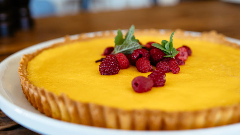 Our signature Lemon Tart - a real treat amongst the walkers.