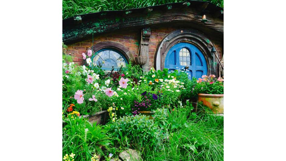 At Hobbiton You&#039;ll see 44 hobbit holes, the Mill and double arch bridge, the party tree and visit the Green Dragon Inn.