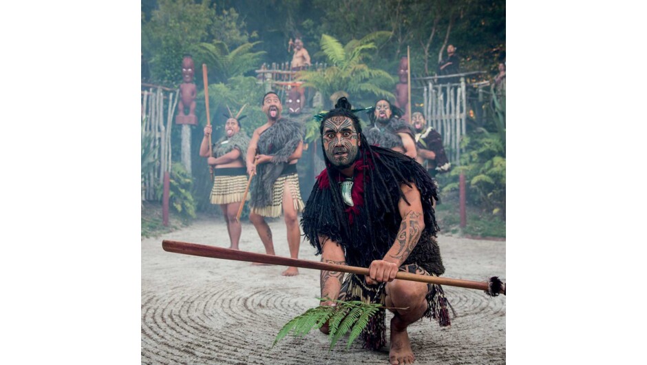 New Zealand's most awarded cultural attraction, Tamaki Māori Village presents TE PĀ TŪ. Feast on song, drama, tradition, and divine seasonal kai (cuisine) within the forest Pā (village) blanketed by towering Tawa trees, blazing bonfires, and a forest-form