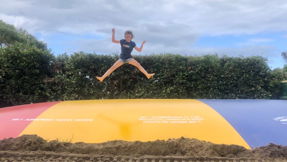 Time for Fun at the Jumping Pillow.